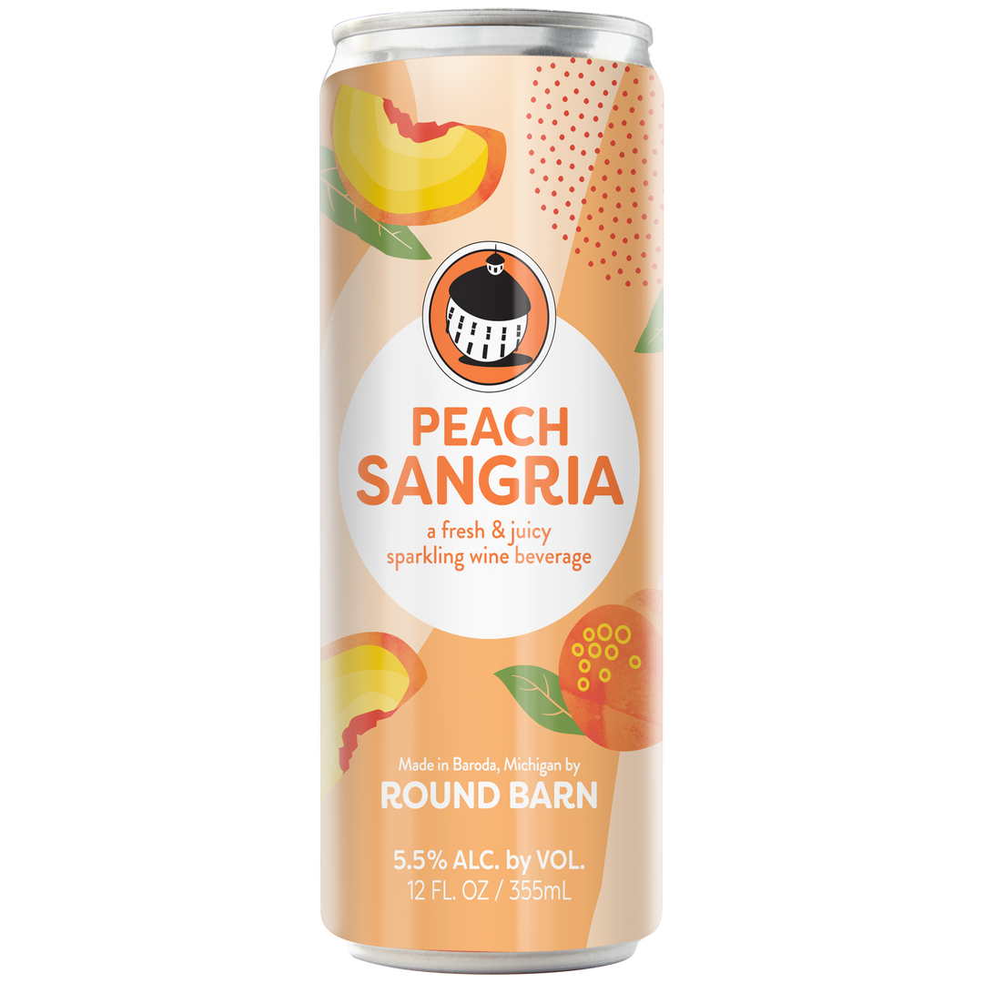 Round Barn Peach Sangria 4-Pack