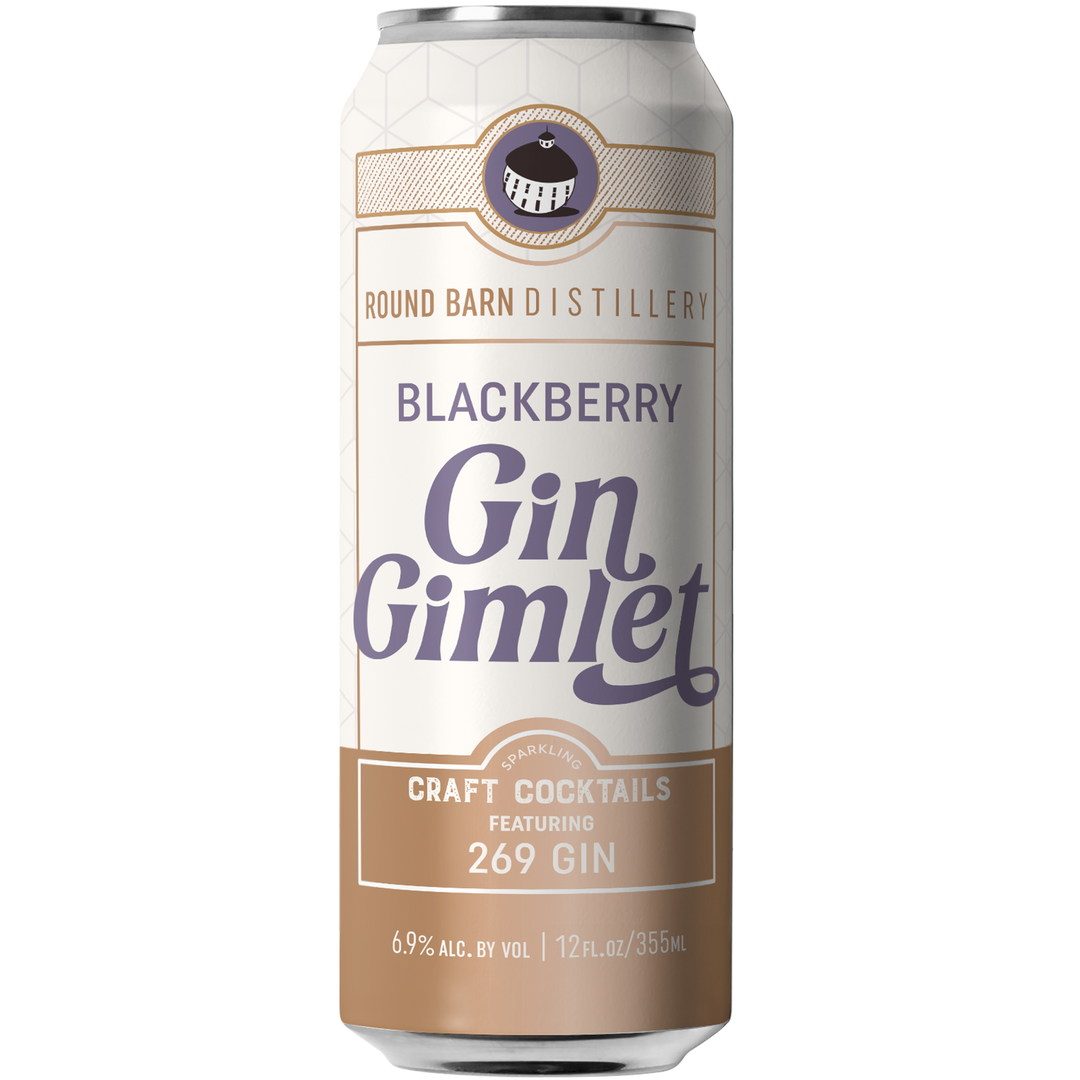 Round Barn Blackberry Gin Gimlet 4-Pack